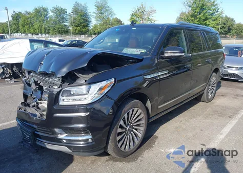 2021 Lincoln Navigator Reserve L из США, поврежденный, VIN 5LMJJ3LTXMEL11283